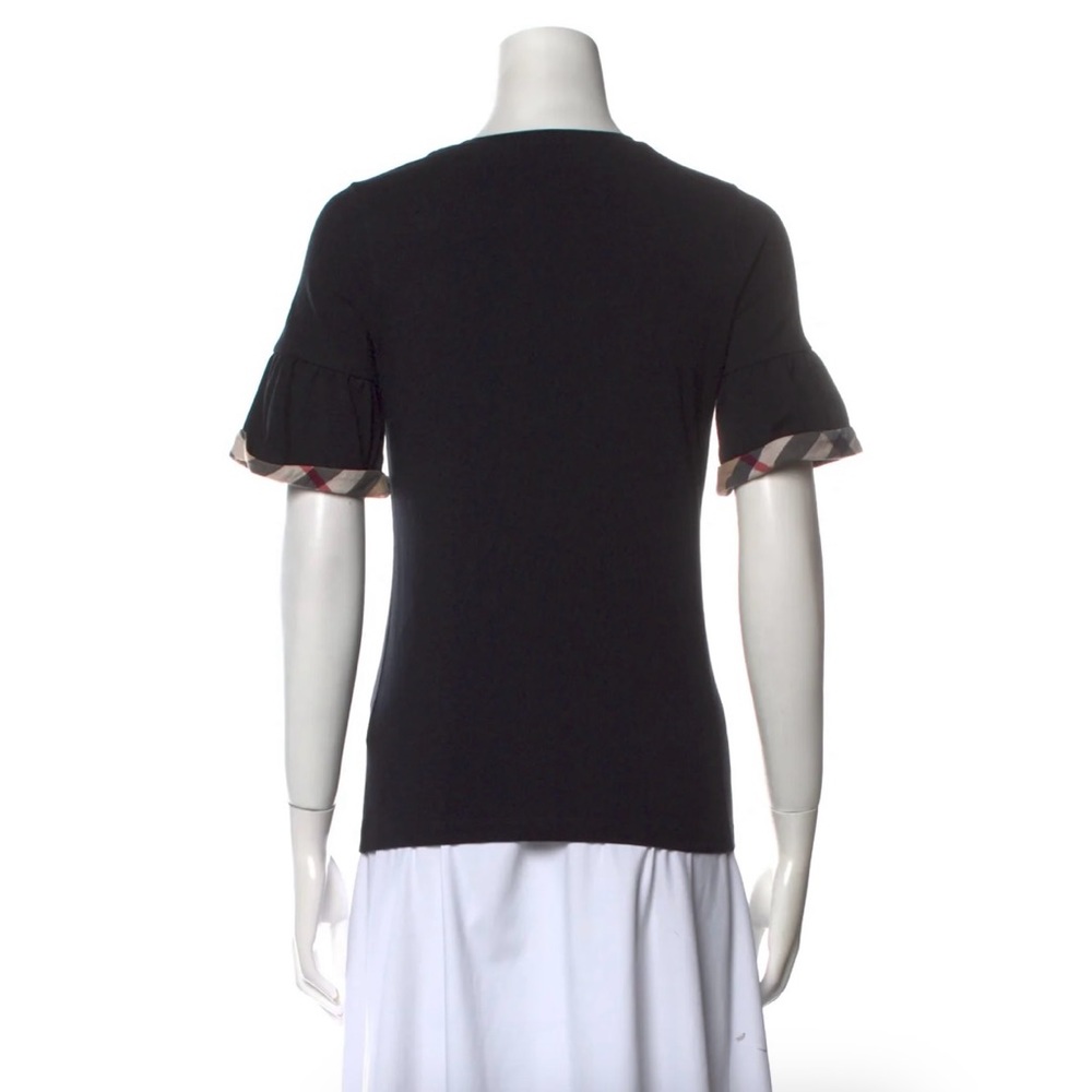 BURBERRY Crew Neck Short Sleeve T-Shirt
Size: XL. Pit to pit: 20 inches. - Picture 4 of 8